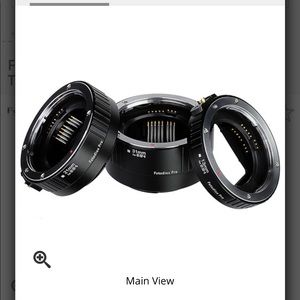 Fotodiox Macro Extension Tube Kit for EOS Auto